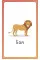 English for Everyone Junior First Words Animals Flash Cards