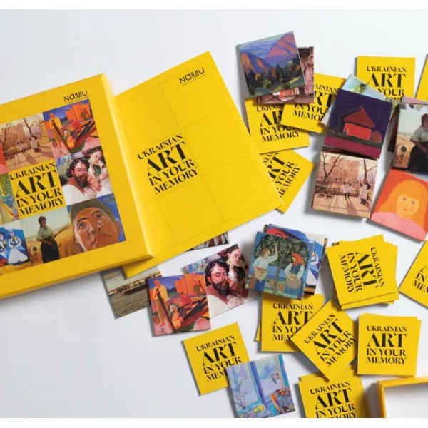 Souvenir board game "Ukrainian Art as a Memory"