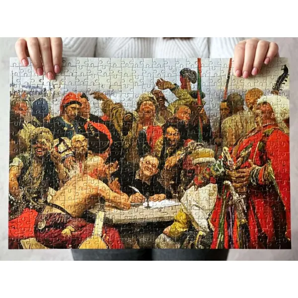 "Запорожці" Ілля Ріпин. Пазл