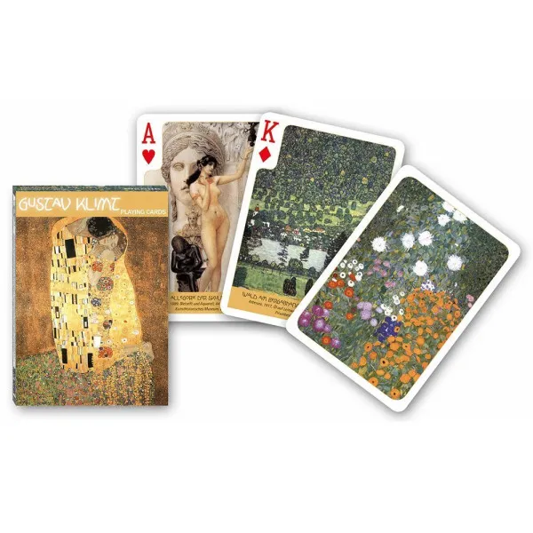 Playing cards Klimt Kartenspier
