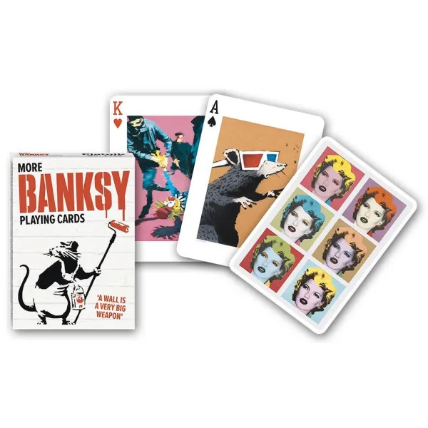 Playing cards More Banksy