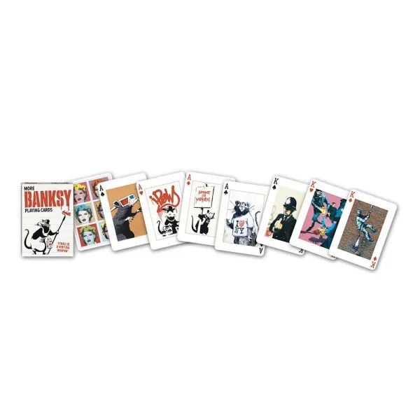 Playing cards More Banksy
