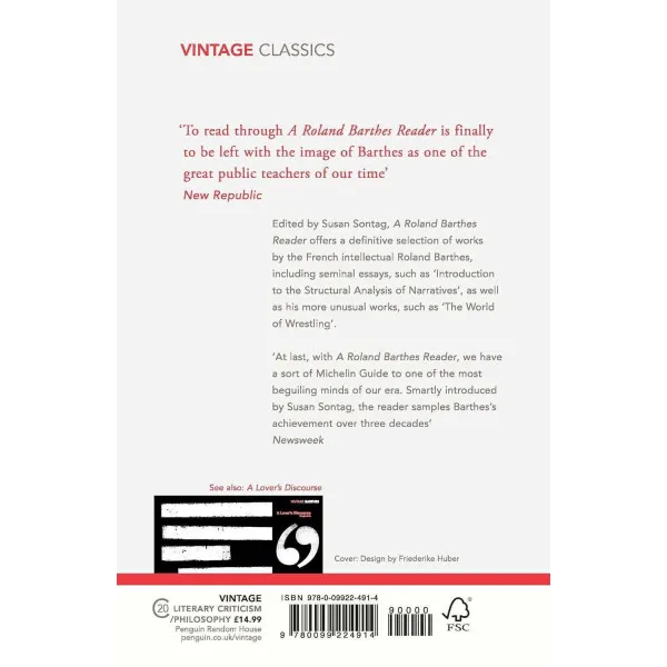 Selected Writings of Roland Barthes