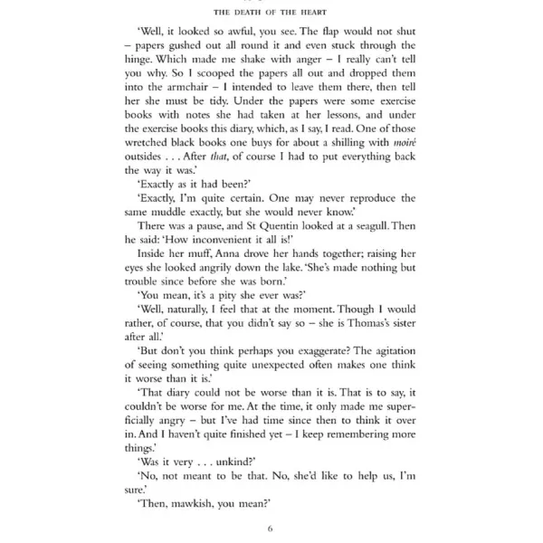 The Death of the Heart. Elizabeth Bowen