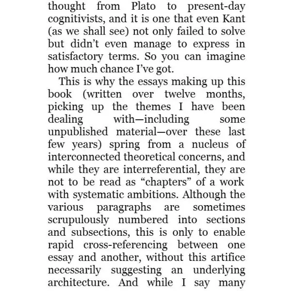 Kant and the Platypus