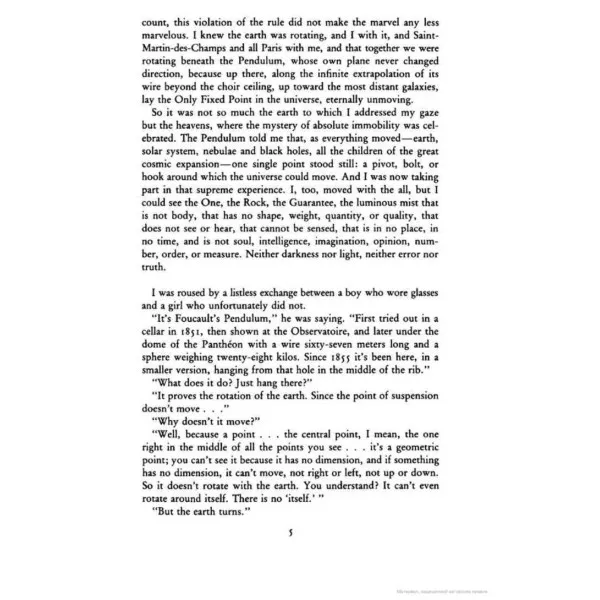 Foucault's Pendulum. Umberto Eco