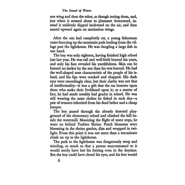 The Sound Of Waves. Yukio Mishima