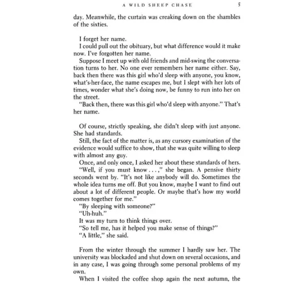 A Wild Sheep Chase. Haruki Murakami