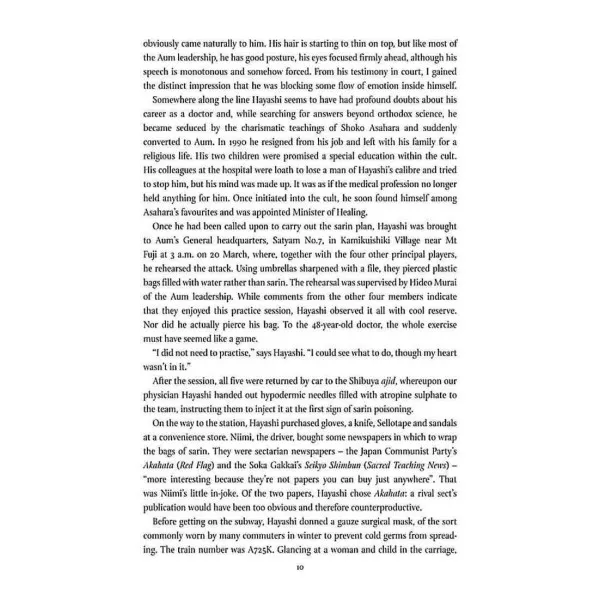 Underground. Haruki Murakami