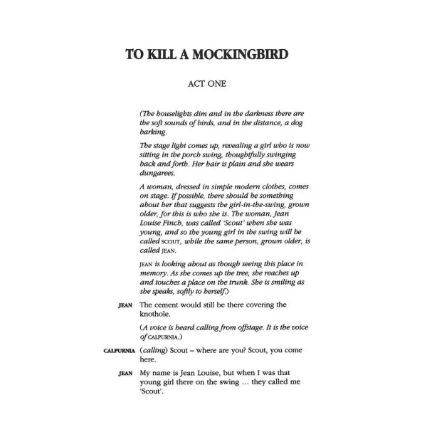 To Kill a Mockingbird. Harper Lee