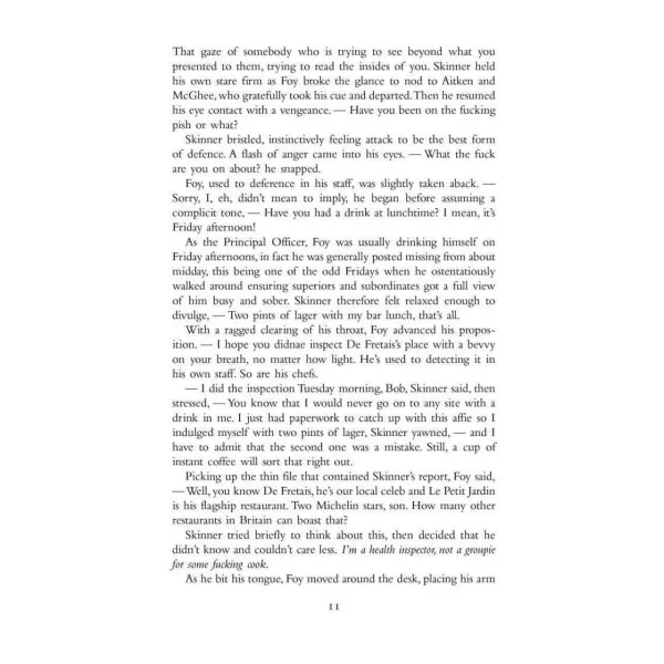 The Bedroom Secrets of the Master Chefs. Irvine Welsh