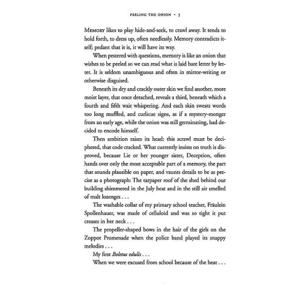 Peeling the Onion. Gunter Grass