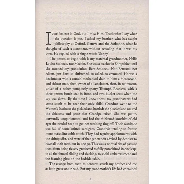 Nothing to Be Frightened Of. Julian Barnes