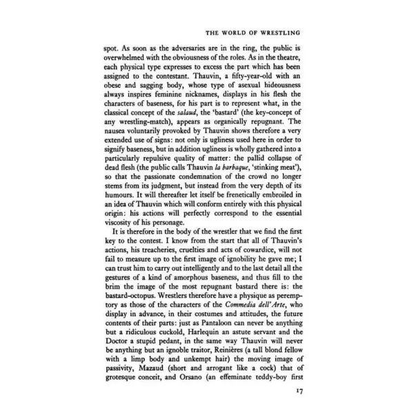 Mythologies. Roland Barthes