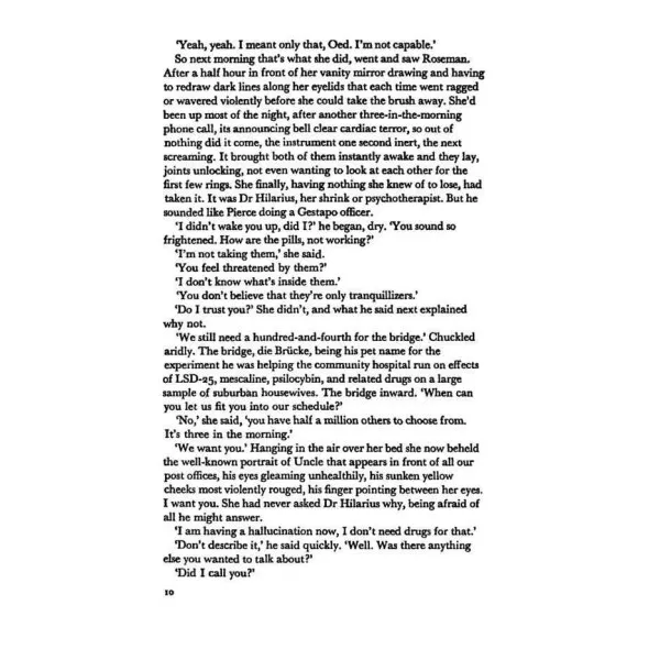 The Crying Of Lot 49. Thomas Pynchon
