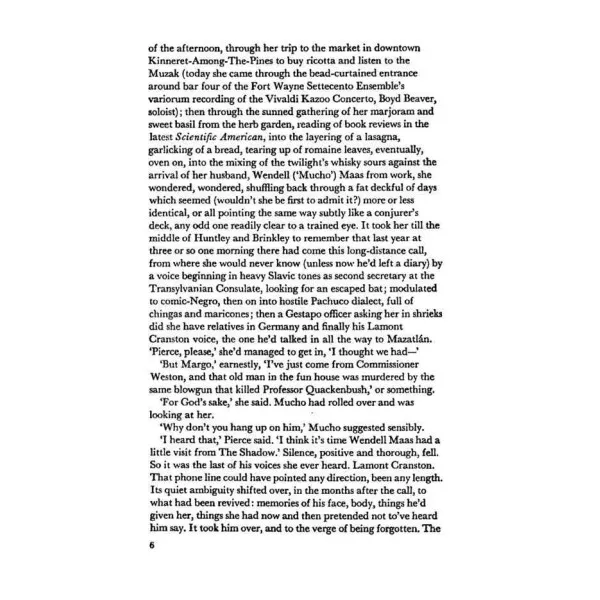 The Crying Of Lot 49. Thomas Pynchon