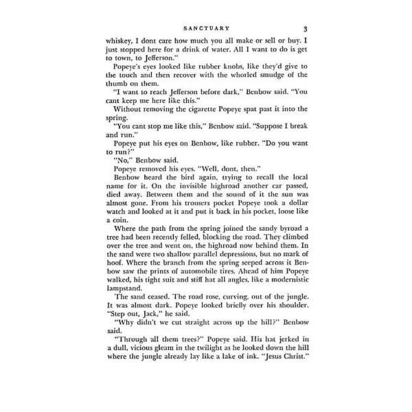 Sanctuary. William Faulkner
