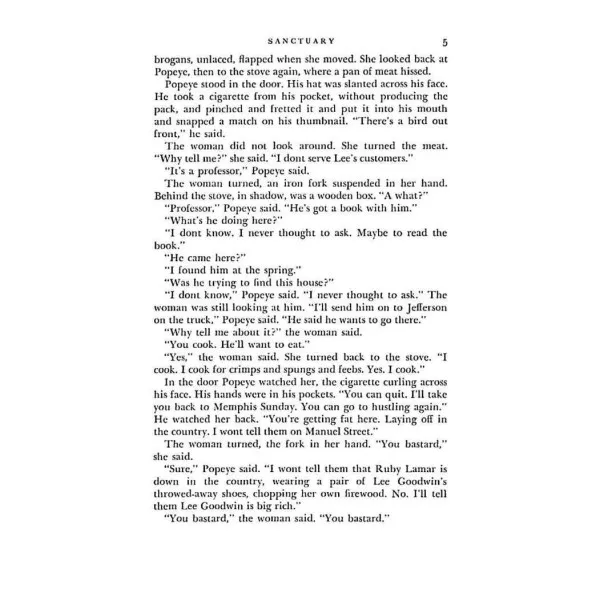 Sanctuary. William Faulkner