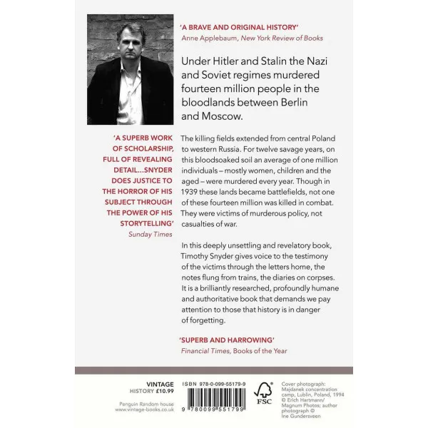 Bloodlands. Europe between Hitler and Stalin. Timothy Snyder