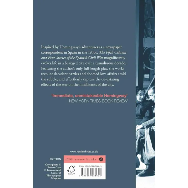 The Fifth Column and Four Stories of the Spanish Civil War