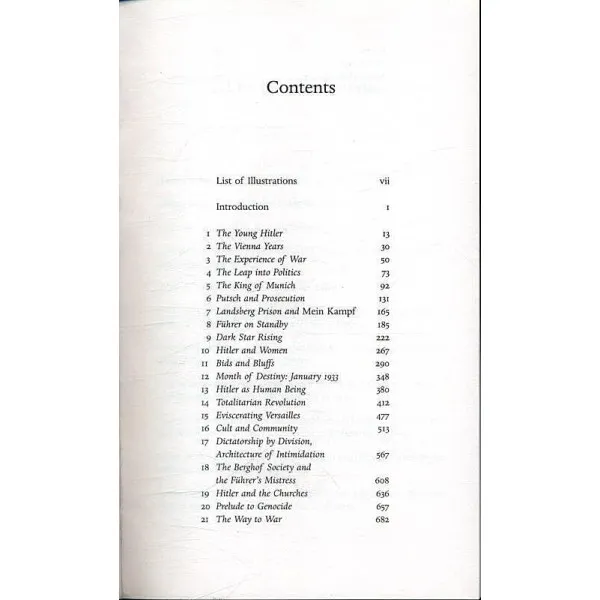 Hitler. Volume I. Ascent 1889-1939. Volker Ullrich