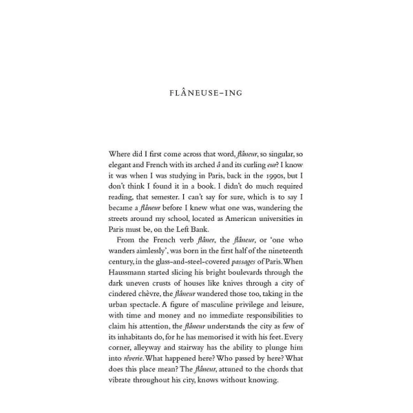 Flaneuse. Lauren Elkin