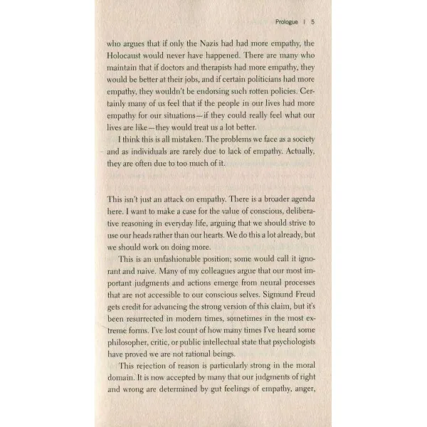 Against Empathy. Paul Bloom