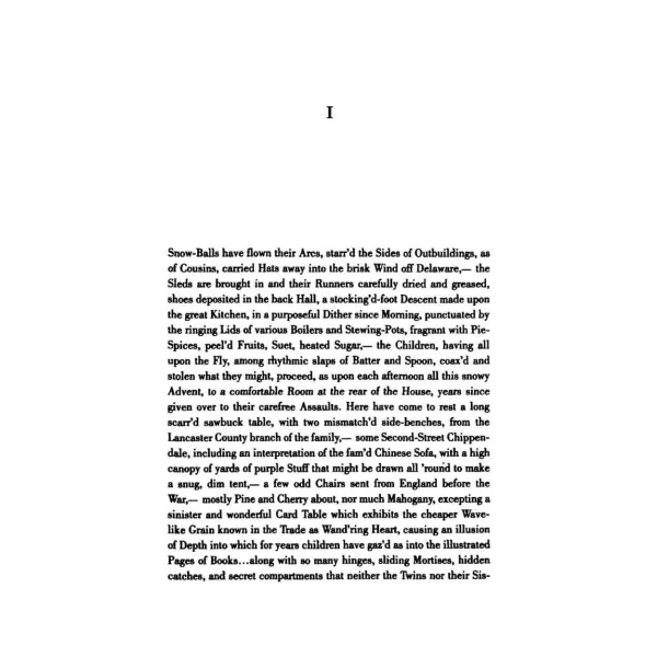 Mason and Dixon. Thomas Pynchon