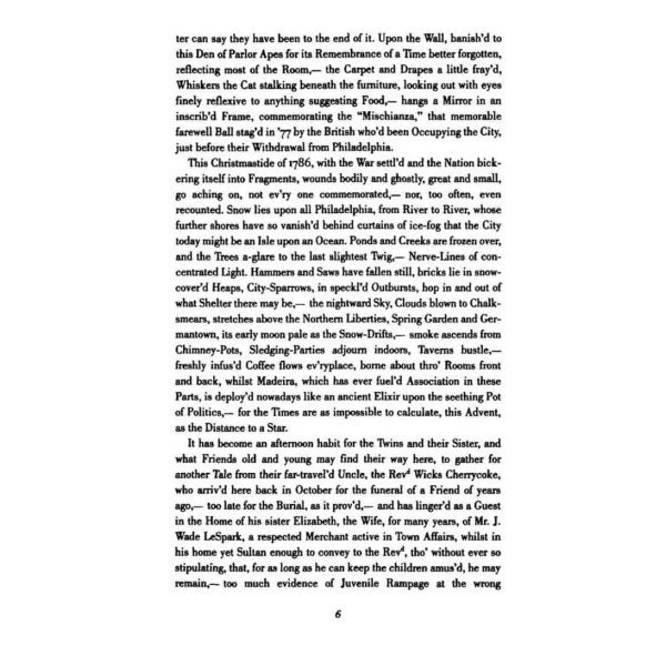 Mason and Dixon. Thomas Pynchon