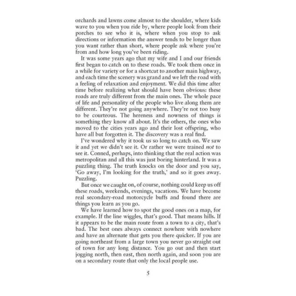 Zen and the Art of Motorcycle Maintenance