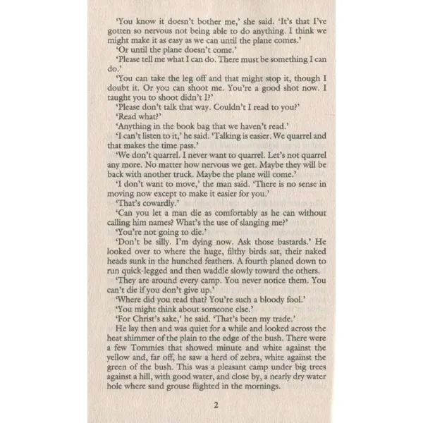 The Snows of Kilimanjaro. Ernest Hemingway