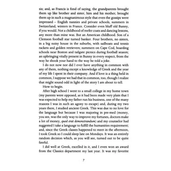 The Secret History. Donna Tartt