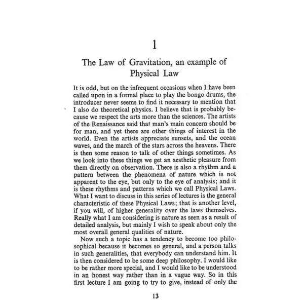 The Character of Physical Law