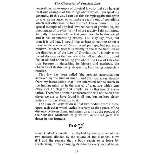 The Character of Physical Law
