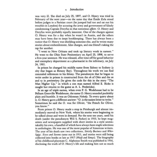 Selected Stories. O. Henry