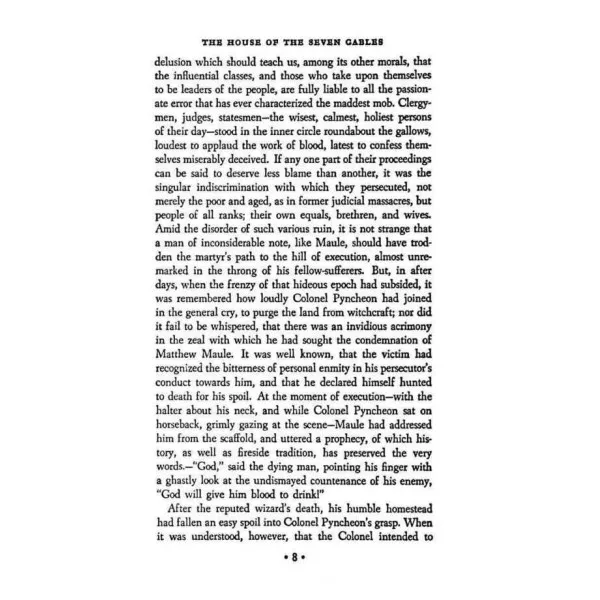The House of the Seven Gables. Nathaniel Hawthorne
