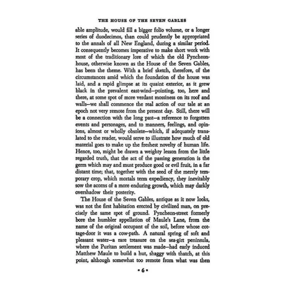 The House of the Seven Gables. Nathaniel Hawthorne