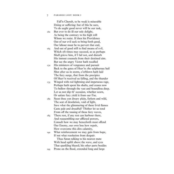 Paradise Lost. John Milton