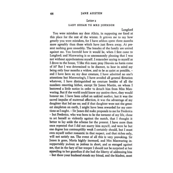 Lady Susan, the Watsons, Sanditon (18+)