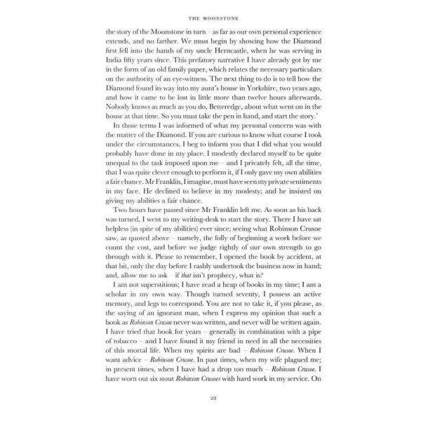The Moonstone. Wilkie Collins
