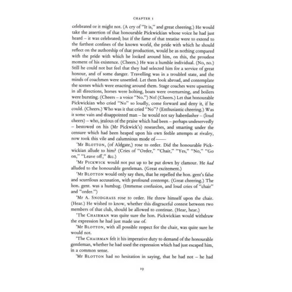 The Pickwick Papers. Charles Dickens