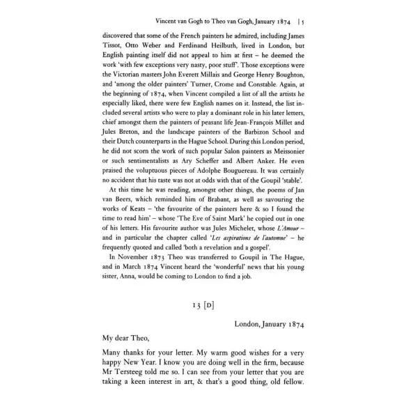 The Letters of Vincent van Gogh
