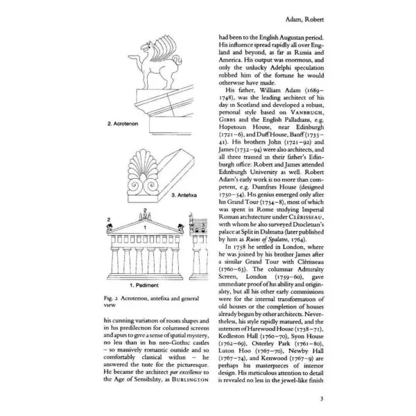 The Dictionary of Architecture. John Fleming