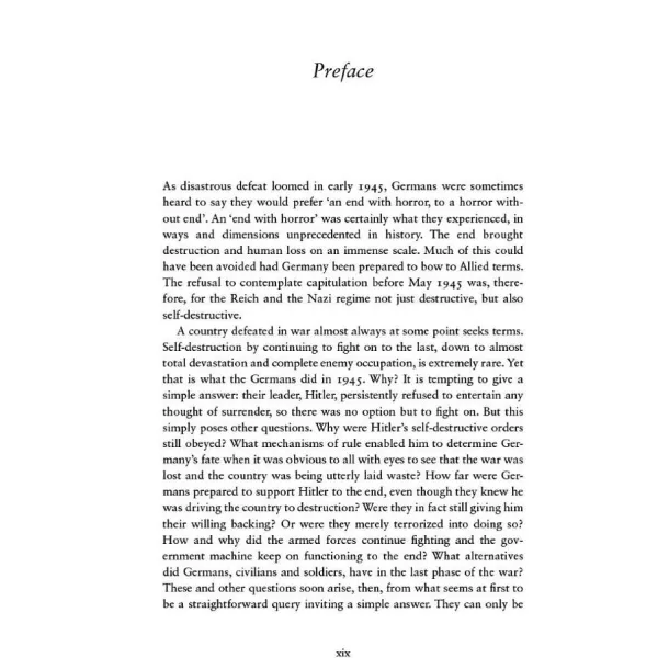 The end: hitler's germany, 1944-45. Ian Kershaw