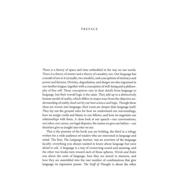 The Stuff of Thought. Steven Pinker