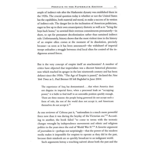 Colossus. Niall Ferguson