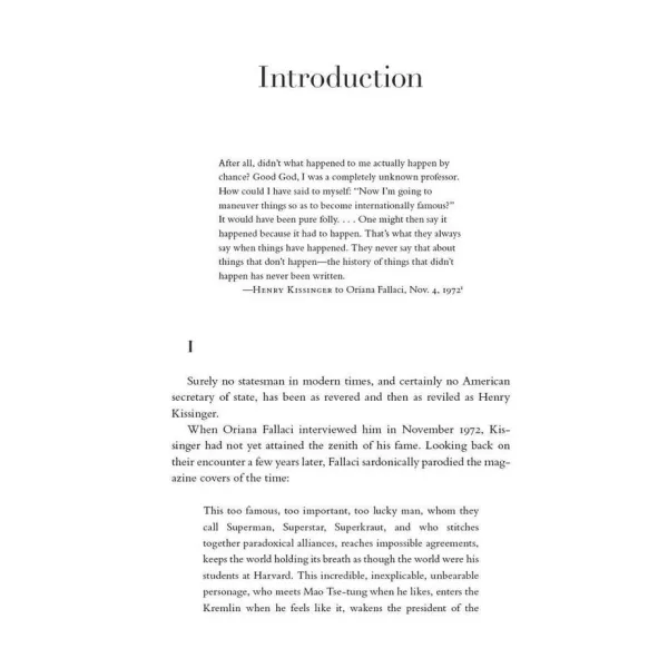 Kissinger. Niall Ferguson