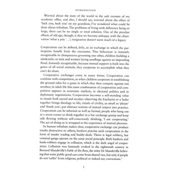 Together. The Rituals, Pleasures and Politics of Cooperation