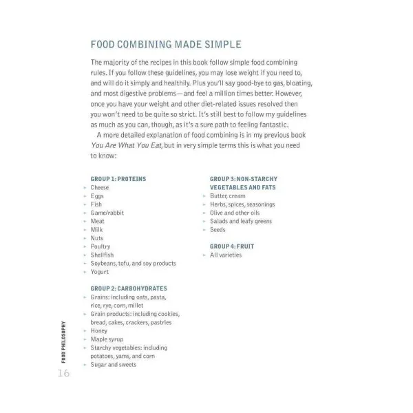You Are What You Eat Cookbook