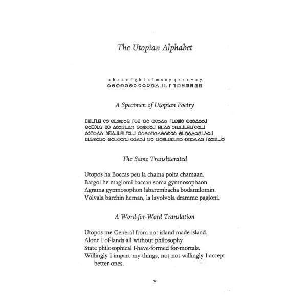 Utopia. Thomas More